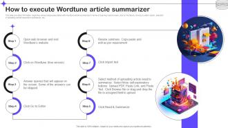 How To Execute Wordtune Article Summarizer Splendid 10 Generative Ai Tools AI SS V