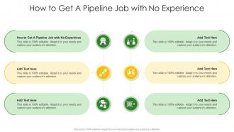 How To Get A Pipeline Job With No Experience In Powerpoint And Google Slides Cpp