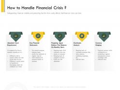 How To Handle Financial Crisis Rents Ppt Powerpoint Presentation Professional