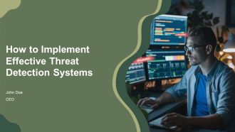 How To Implement Effective Threat Detection Systems PPT Example AT