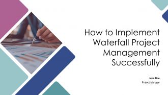 How To Implement Waterfall Project Management Successfully PPT Graphics AT