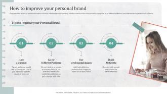 How To Improve Your Personal Brand Creating A Compelling Personal Brand From Scratch