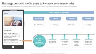 How To Increase Ecommerce Website Hashtags On Social Media Posts To Increase Ecommerce Sales