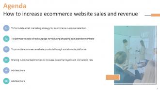 How To Increase Ecommerce Website Sales And Revenue Complete Deck Best Idea