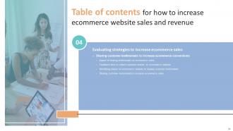 How To Increase Ecommerce Website Sales And Revenue Complete Deck Images Ideas