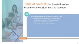 How To Increase Ecommerce Website Sales And Revenue Complete Deck Appealing Ideas