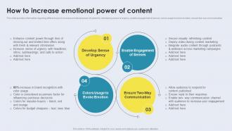 How To Increase Emotional Power Of Content Comprehensive Guide For Brand Awareness