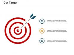 How to make a small business grow faster our target ppt powerpoint presentation model picture