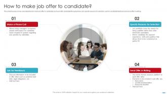 How To Make Job Offer To Candidate Essential Ways To Enhance Selection Process Ppt Slides Infographic Template