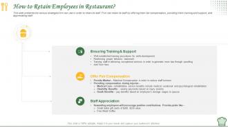 How to manage restaurant business how to retain employees in restaurant