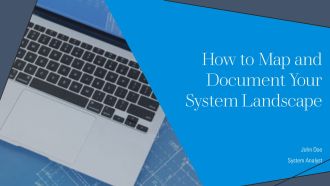 How To Map And Document Your System Landscape PPT Structure AT