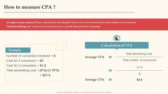 How To Measure CPA Complete Guide For Deploying CPA Ppt Slides Ppt Information