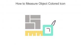 How To Measure Object Colored Icon In Powerpoint Pptx Png And Editable Eps Format