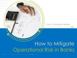 How to mitigate operational risk in banks powerpoint presentation slides