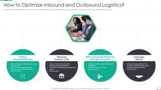 How To Optimize Inbound And Outbound Logistics Continuous Process Improvement In Supply Chain