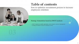How To Optimize Recruitment Process To Increase Employees Retention Powerpoint Presentation Slides Editable Ideas