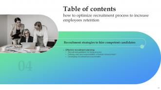 How To Optimize Recruitment Process To Increase Employees Retention Powerpoint Presentation Slides Customizable Ideas