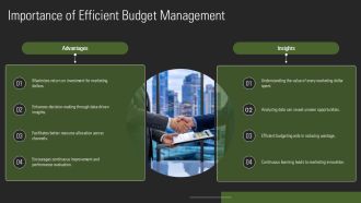 How To Optimize Your Marketing Budget Efficiently PPT Sample AT Customizable Captivating