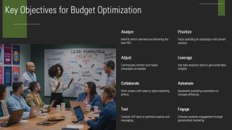 How To Optimize Your Marketing Budget Efficiently PPT Sample AT Compatible Captivating