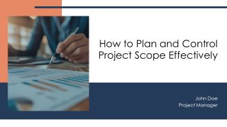 How To Plan And Control Project Scope Effectively PPT Mockup AT