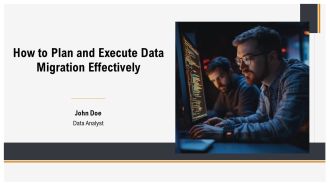 How To Plan And Execute Data Migration Effectively PPT Mockup AT