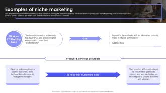 How To Reach New Customers In A Different Market Examples Of Niche Marketing