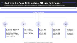 How To Reach New Customers Optimize On Page SEO Include Alt Tags For Images
