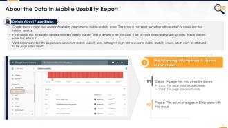 How to read data in mobile usability report edu ppt