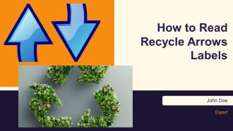 How To Read Recycle Arrows Labels PPT Graphics AT