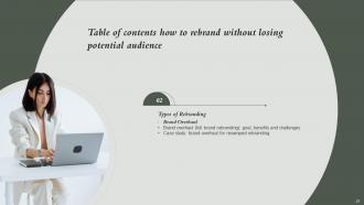 How To Rebrand Without Losing Potential Audience Branding CD V