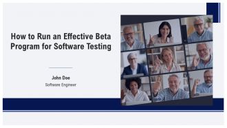 How To Run An Effective Beta Program For Software Testing PPT Mockup AT