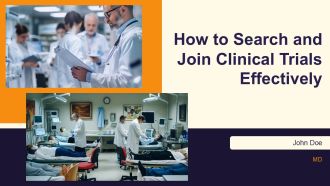 How To Search And Join Clinical Trials Effectively PPT Designs AT