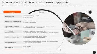 How To Select Good Finance Management Application E Wallets As Emerging Payment Method Fin SS V