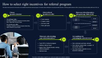 How To Select Right Incentives For Referral Marketing Promotional Techniques MKT SS V