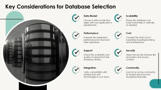 How To Select The Right Database PPT Information AT Image Multipurpose