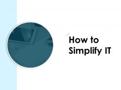 How to simplify it mobile technology ppt powerpoint presentation ideas designs