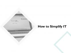 How to simplify it server d129 ppt powerpoint presentation file slide portrait