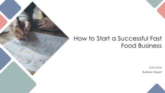 How To Start A Successful Fast Food Business PPT Designs AT