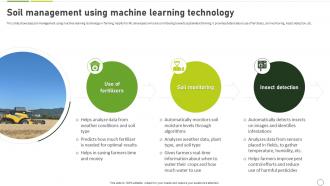 How To Use Ai In Agriculture Soil Management Using Machine Learning Technology AI SS