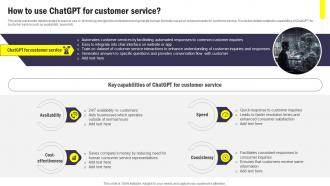 How To Use ChatGPT For Customer Service Integrating ChatGPT Into Customer ChatGPT SS V