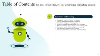 How to Use ChatGPT for Generating Marketing Content AI CD V Editable Compatible