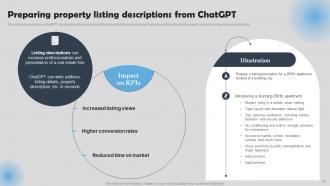 How To Use ChatGPT In Real Estate Powerpoint Presentation Slides ChatGPT CD Impressive Captivating