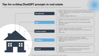 How To Use ChatGPT In Real Estate Powerpoint Presentation Slides ChatGPT CD Idea Aesthatic