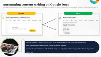 How To Use Google AI For Business Powerpoint Presentation Slides AI CD Adaptable Analytical