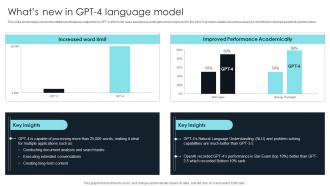 How To Use Gpt4 For Your Business Whats New In Gpt 4 Language Model ChatGPT SS V