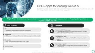 How To Use GPT 3 In OpenAI Playground GPT 3 Apps For Coding Replit Ai ChatGPT SS V
