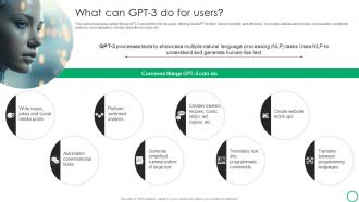 How To Use GPT 3 In OpenAI Playground What Can GPT 3 Do For Users ChatGPT SS V