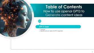 How To Use Openai GPT3 To GENERATE Content Ideas Chatgpt CD V Analytical Customizable