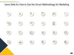 How to use the scrum methodology for marketing powerpoint presentation slides