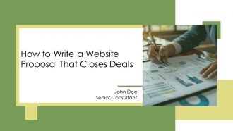 How To Write A Website Proposal That Closes Deals PPT Presentation AT